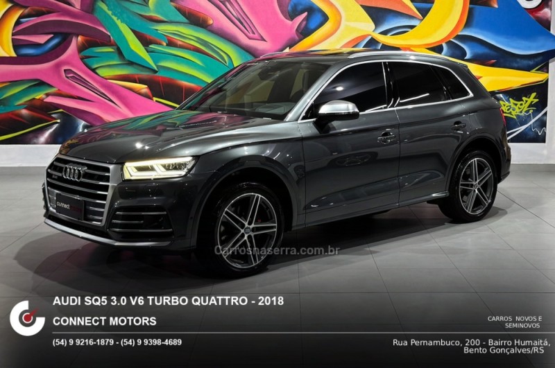 SQ5 3.0 TFSI V6 24V GASOLINA 4P AUTOMÁTICO - 2018 - BENTO GONçALVES