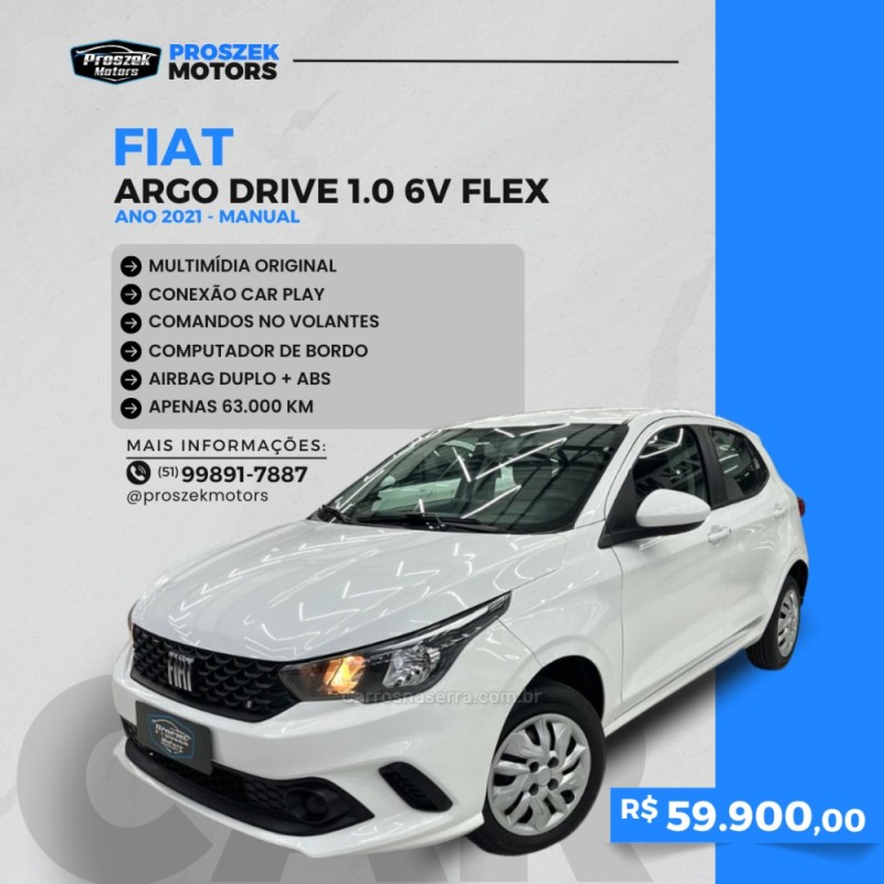 argo 1.0 drive 6v flex 4p manual 2021 canoas