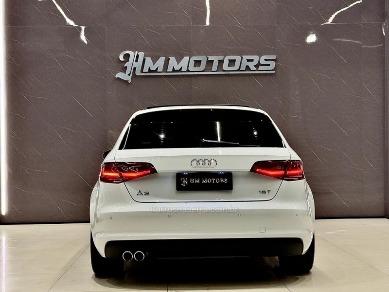 A3 1.8 TFSI SPORTBACK 16V GASOLINA 4P AUTOMÁTICO - 2014 - CAXIAS DO SUL