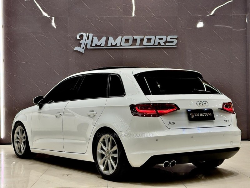 A3 1.8 TFSI SPORTBACK 16V GASOLINA 4P AUTOMÁTICO - 2014 - CAXIAS DO SUL
