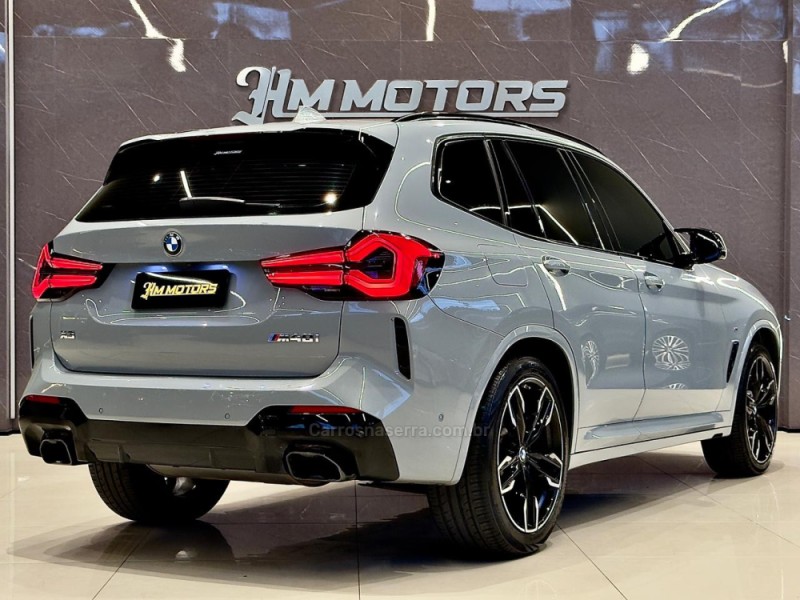 X3 3.0 M40I TURBO V6 24V GASOLINA 4P AUTOMÁTICO - 2023 - CAXIAS DO SUL