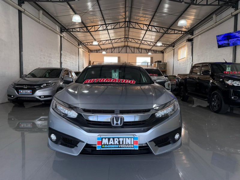 CIVIC 1.5 16V TOURING TURBO GASOLINA 4P AUTOMÁTICO - 2017 - CAXIAS DO SUL