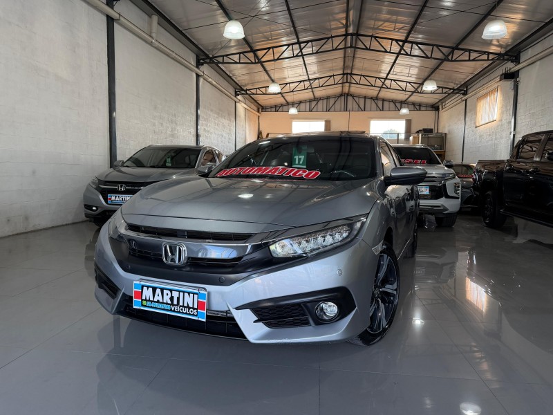 civic 1.5 16v touring turbo gasolina 4p automatico 2017 caxias do sul
