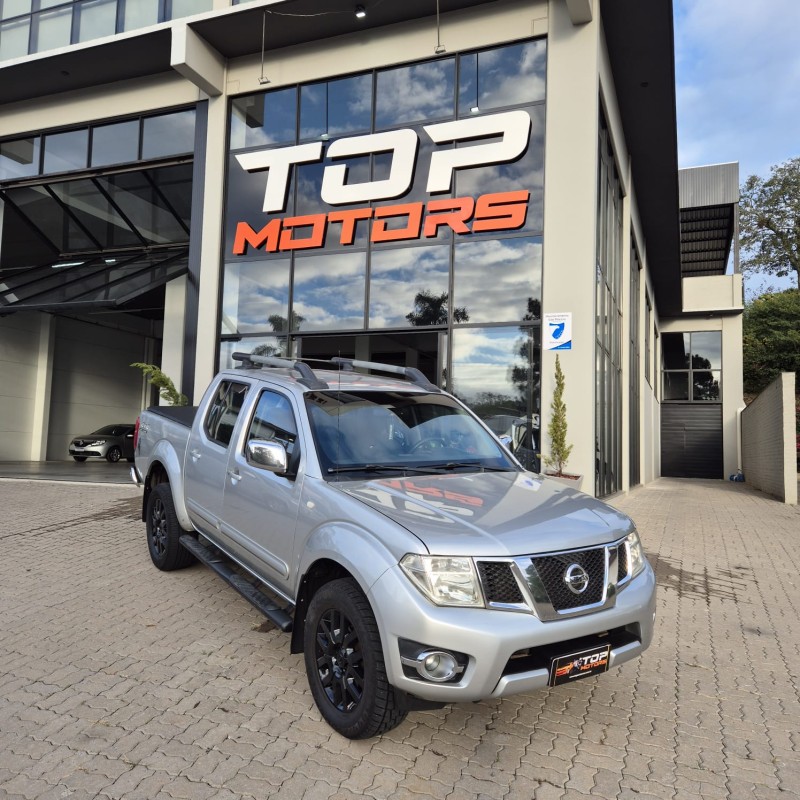frontier 2.5 sl 4x4 cd turbo eletronic diesel 4p automatico 2014 sao marcos