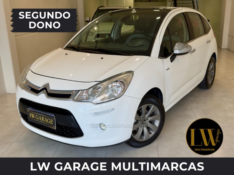 c3 1.6 exclusive 16v flex 4p manual 2014 bento goncalves