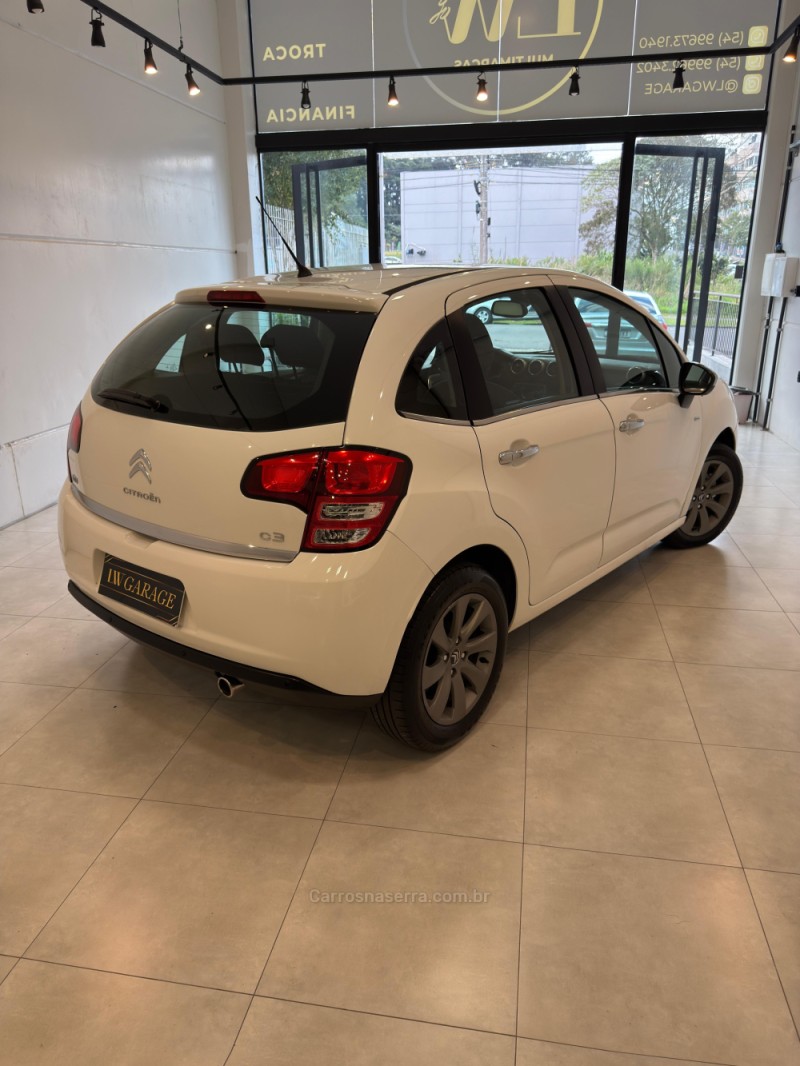 C3 1.6 EXCLUSIVE 16V FLEX 4P MANUAL - 2014 - BENTO GONçALVES