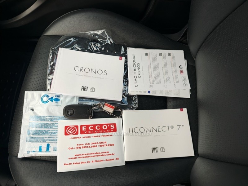 CRONOS 1.3 PRECISION 8V FLEX GASOLINA 4P AUTOMÁTICO - 2024 - GUAPORé