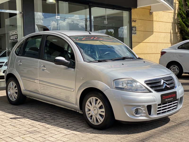 C3 1.6 EXCLUSIVE 16V FLEX 4P MANUAL - 2009 - CAXIAS DO SUL