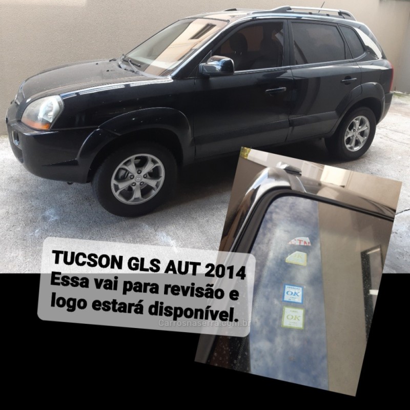 tucson 2.0 mpfi gls base 16v 143cv 2wd flex 4p automatico 2014 bento goncalves