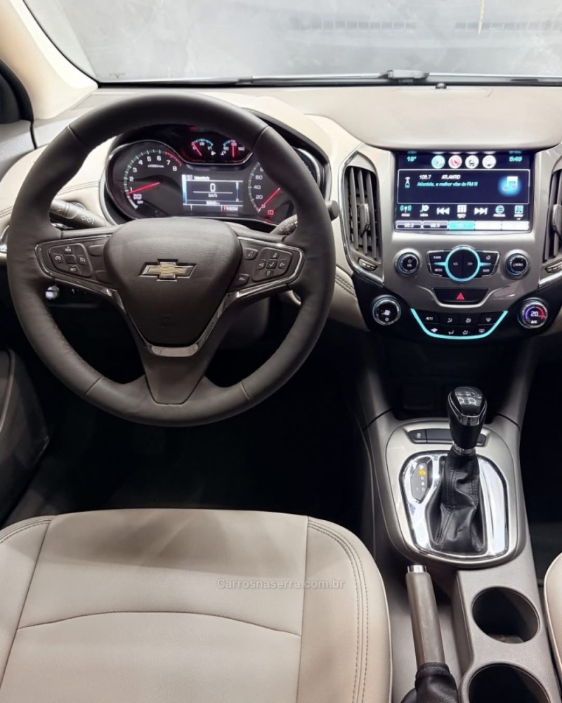 CRUZE 1.4 TURBO LTZ 16V FLEX 4P AUTOMÁTICO - 2018 - CAXIAS DO SUL
