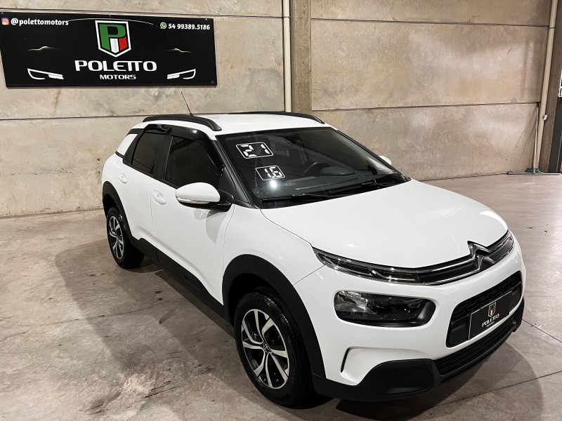 C4 CACTUS 1.6 VTI LIVE FLEX 4P AUTOMÁTICO - 2021 - CAXIAS DO SUL