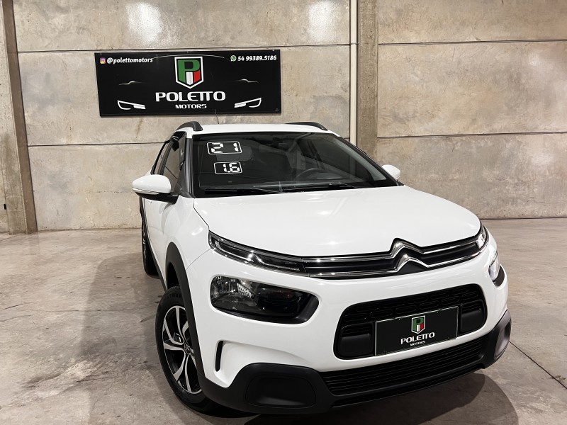 c4 cactus 1.6 vti live flex 4p automatico 2021 caxias do sul