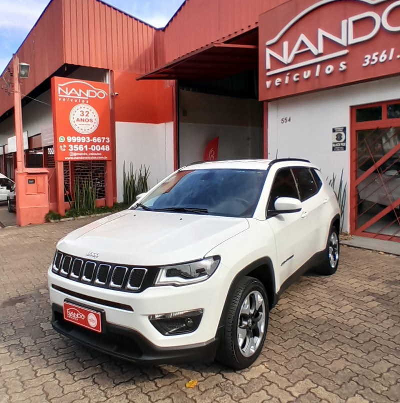 compass 2.0 16v flex longitude automatico 2019 estancia velha