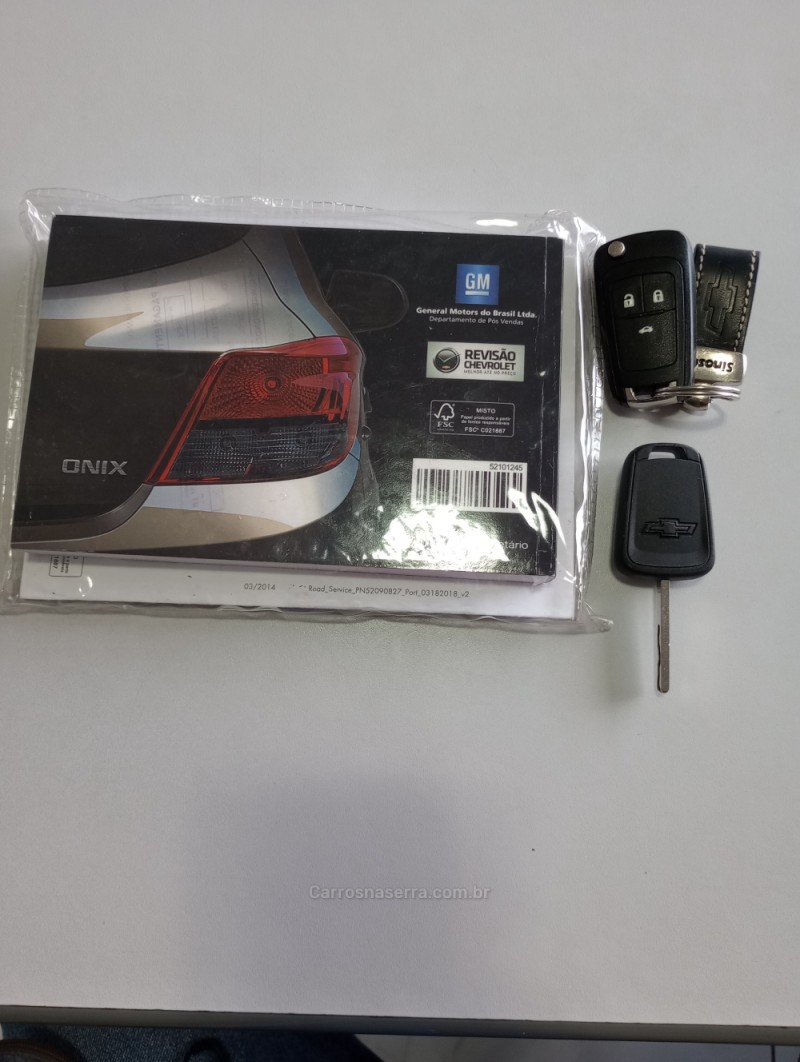 ONIX 1.4 MPFI LTZ 8V FLEX 4P AUTOMÁTICO - 2015 - CAXIAS DO SUL