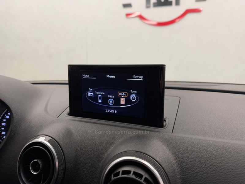 A3 1.4 TFSI SEDAN ATTRACTION 16V GASOLINA 4P S-TRONIC - 2015 - CAXIAS DO SUL