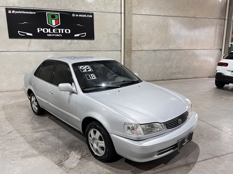 COROLLA 1.8 XEI 16V GASOLINA 4P MANUAL - 1999 - CAXIAS DO SUL