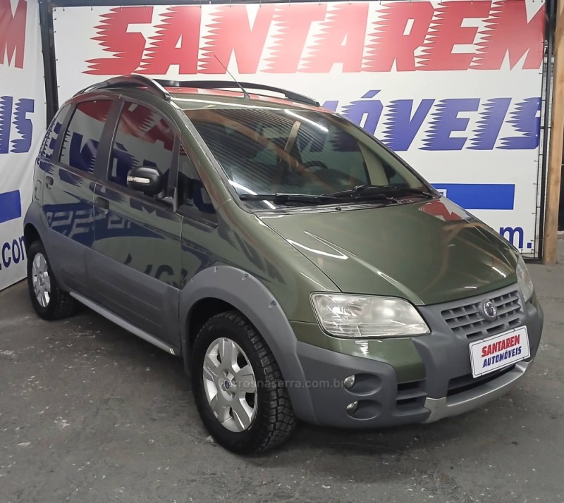 IDEA 1.8 MPI ADVENTURE 8V FLEX 4P MANUAL - 2007 - CAXIAS DO SUL