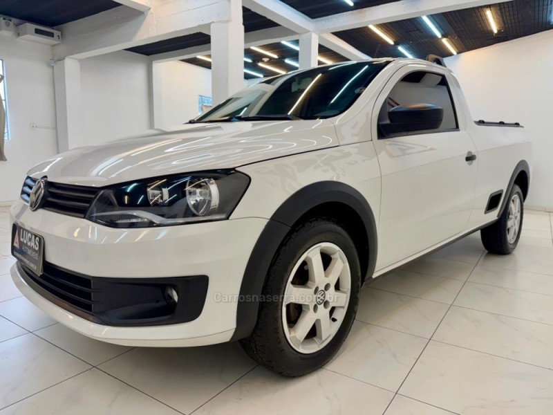 SAVEIRO 1.6 MI TREND CS 8V FLEX 2P MANUAL G.IV - 2015 - BOM RETIRO DO SUL