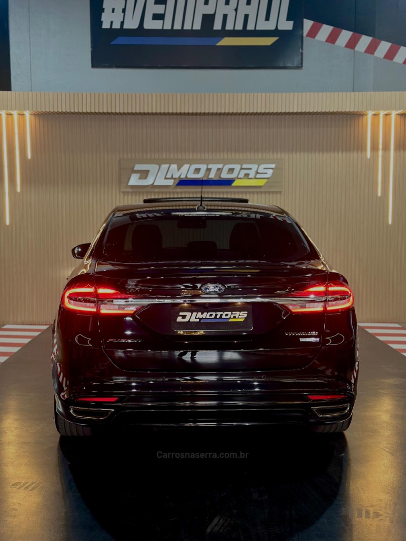 FUSION 2.0 TITANIUM GTDI ECOBOOST FWD GASOLINA 4P AUTOMÁTICO - 2018 - LAJEADO