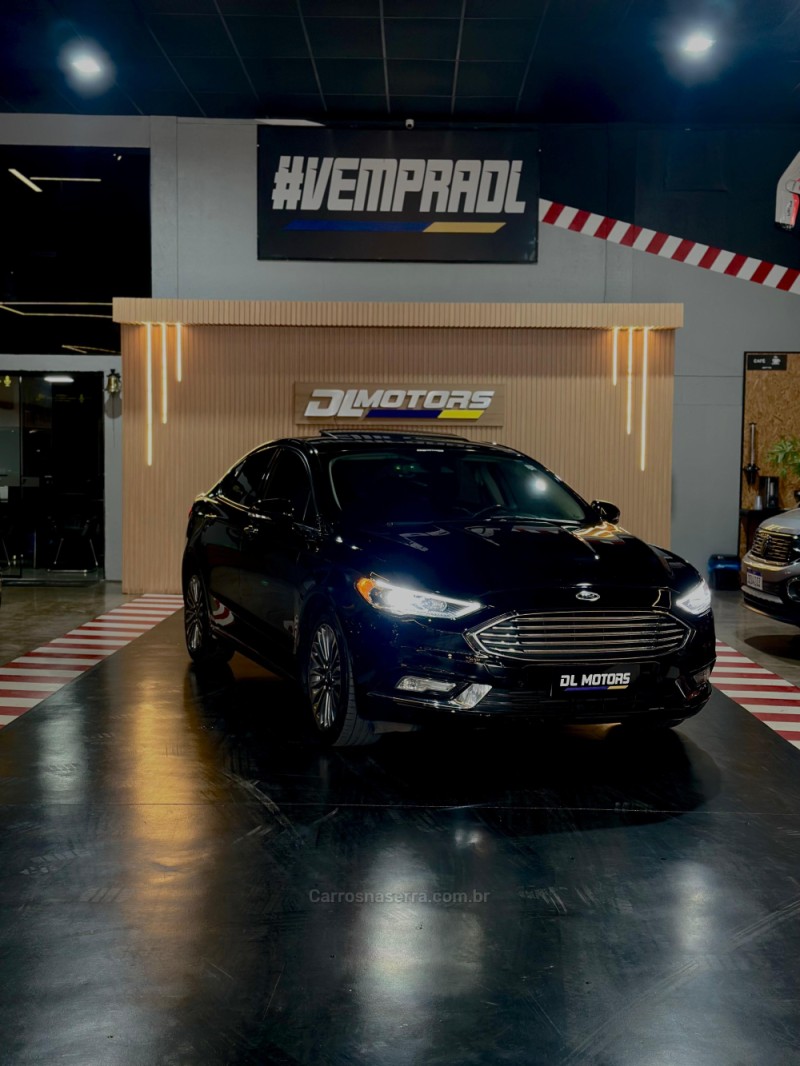 FUSION 2.0 TITANIUM GTDI ECOBOOST FWD GASOLINA 4P AUTOMÁTICO - 2018 - LAJEADO