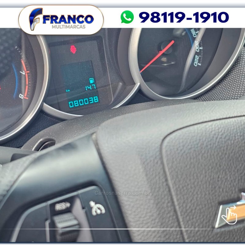CRUZE 1.8 LT 16V FLEX 4P MANUAL - 2013 - VACARIA
