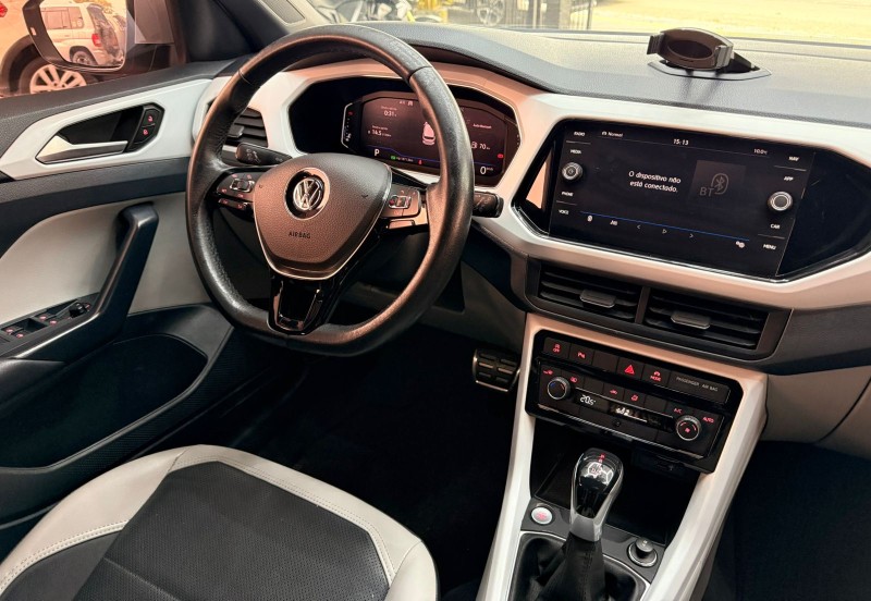 T-CROSS 1.4 HIGHLINE TSI 16V FLEX 4P AUTOMÁTICO - 2020 - CANELA