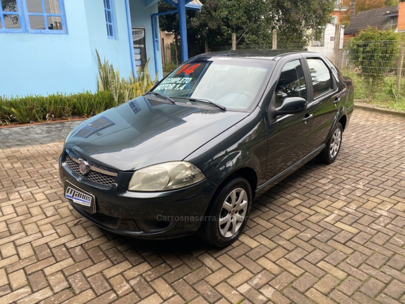 siena 1.4 mpi el 8v flex 4p manual 2014 canela