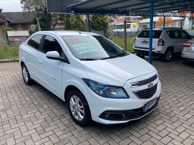 PRISMA 1.4 MPFI LTZ 8V FLEX 4P AUTOMÁTICO - 2015 - CANELA