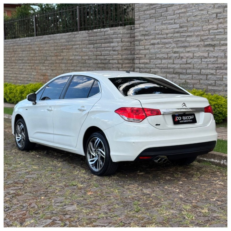 C4 LOUNGE 1.6 EXCLUSIVE 16V TURBO GASOLINA 4P AUTOMÁTICO - 2014 - CAMPO BOM