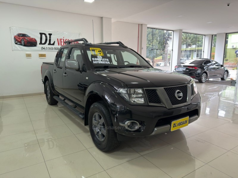 FRONTIER 2.5 SV ATTACK 4X4 CD TURBO ELETRONIC DIESEL 4P MANUAL - 2015 - NOVA BASSANO