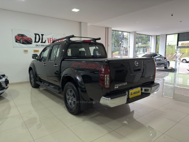 FRONTIER 2.5 SV ATTACK 4X4 CD TURBO ELETRONIC DIESEL 4P MANUAL - 2015 - NOVA BASSANO