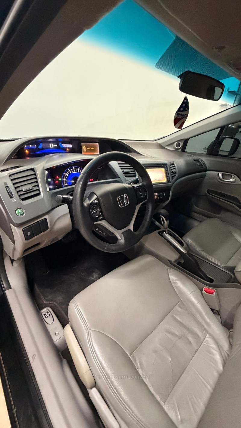 CIVIC 1.8 EXS 16V FLEX 4P AUTOMÁTICO - 2012 - CAXIAS DO SUL
