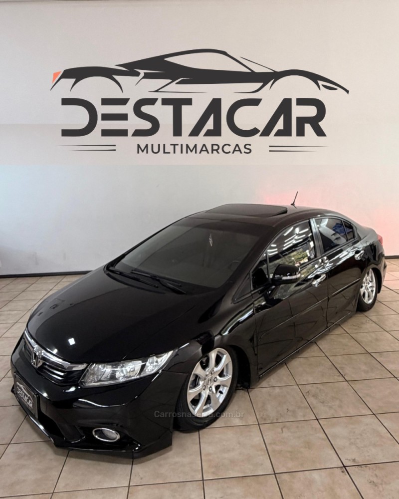 civic 1.8 exs 16v flex 4p automatico 2012 caxias do sul