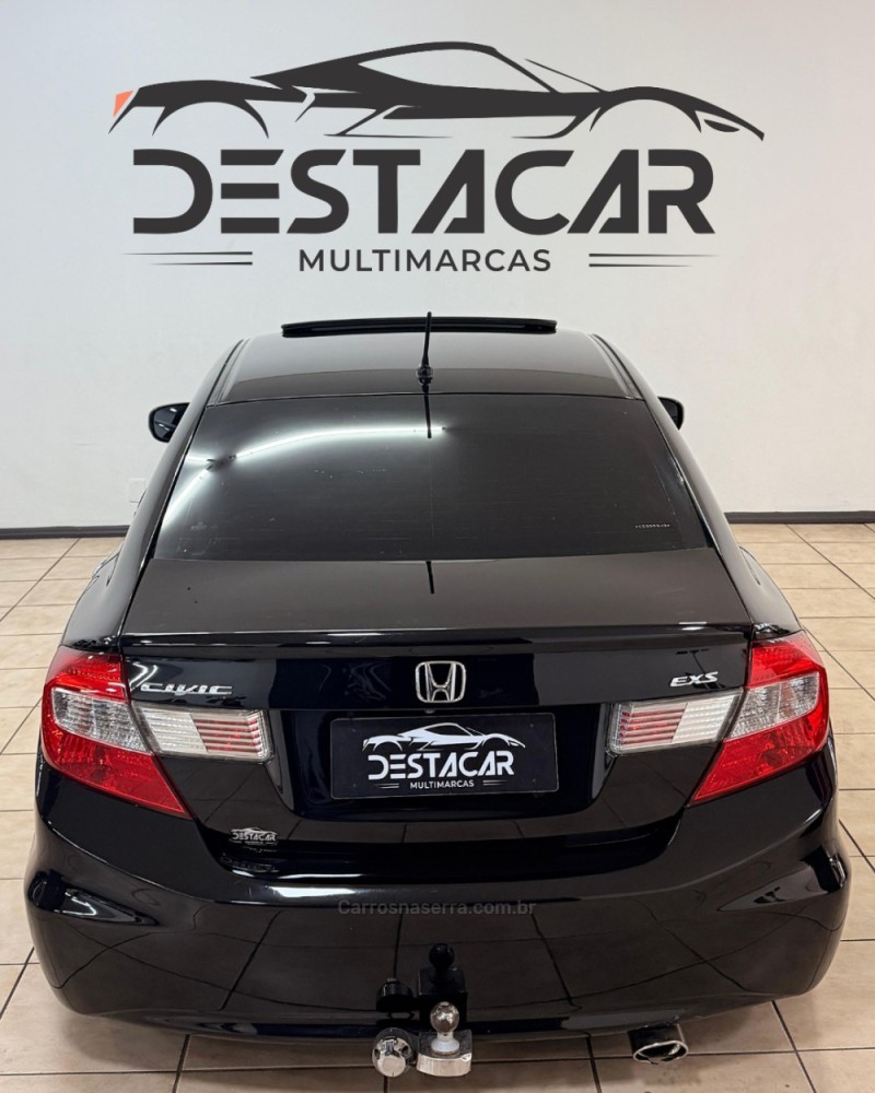 CIVIC 1.8 EXS 16V FLEX 4P AUTOMÁTICO - 2012 - CAXIAS DO SUL