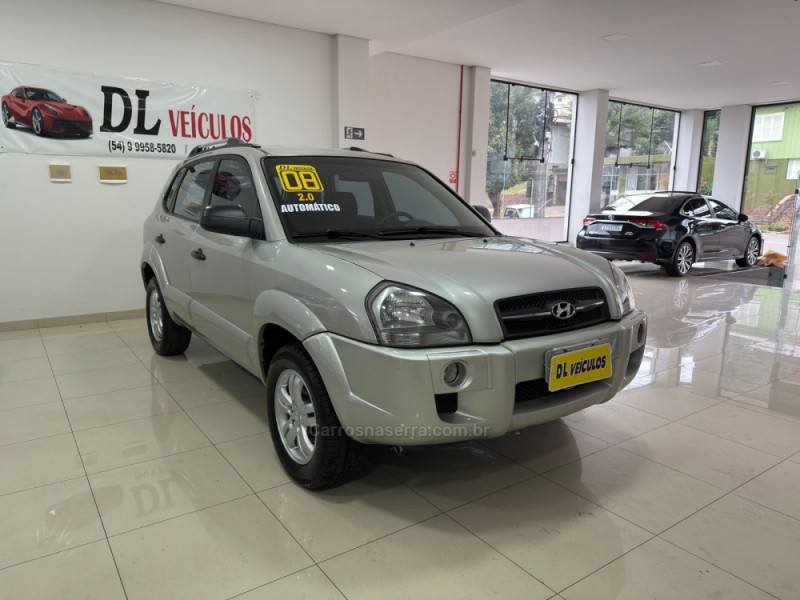 TUCSON 2.0 MPFI GL 16V 142CV 2WD GASOLINA 4P AUTOMÁTICO - 2008 - NOVA BASSANO