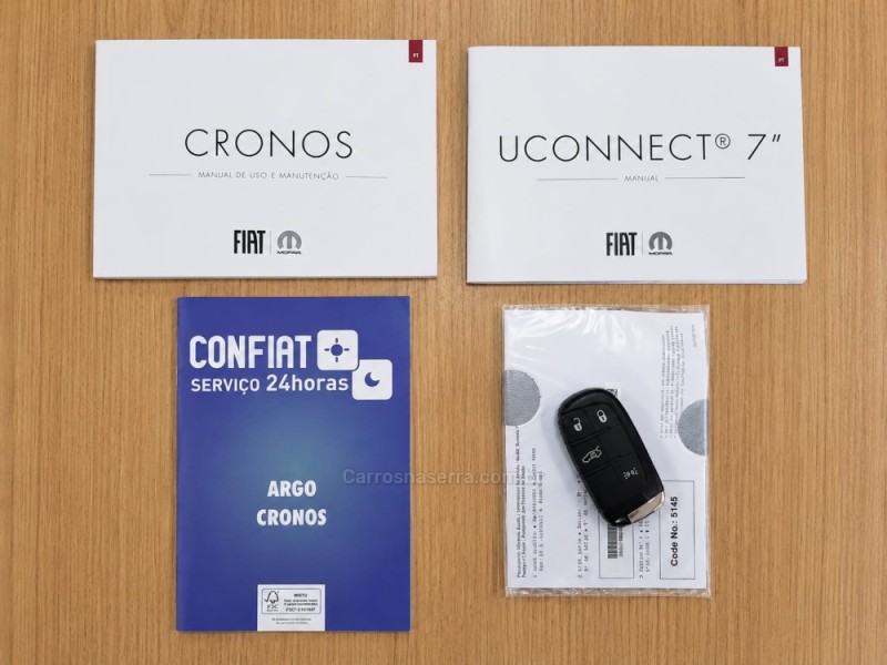 CRONOS 1.3 PRECISION 8V FLEX GASOLINA 4P AUTOMÁTICO - 2023 - CAXIAS DO SUL
