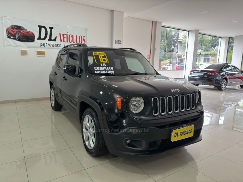 RENEGADE 1.8 16V FLEX LONGITUDE 4P AUTOMÁTICO - 2016 - NOVA BASSANO