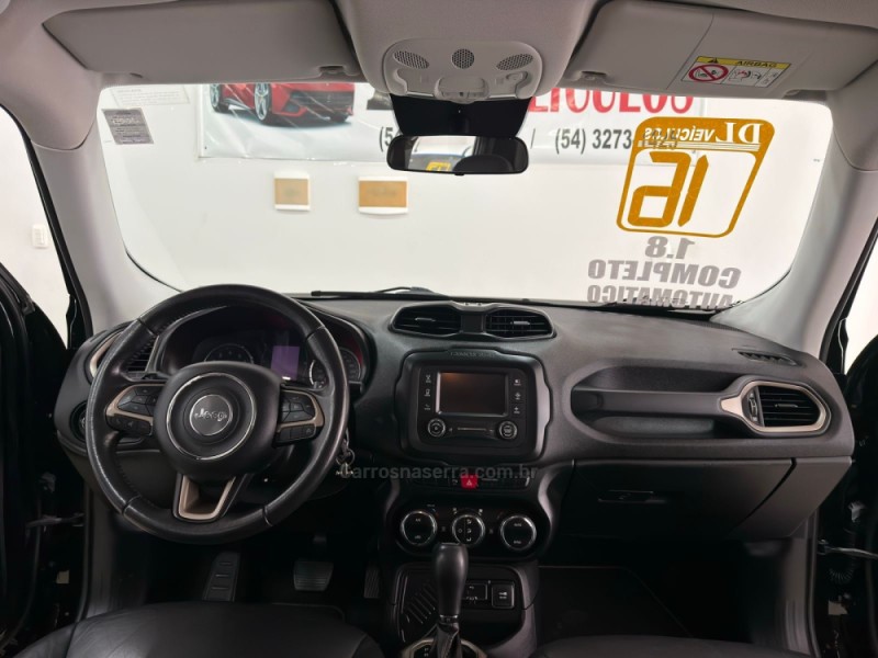 RENEGADE 1.8 16V FLEX LONGITUDE 4P AUTOMÁTICO - 2016 - NOVA BASSANO
