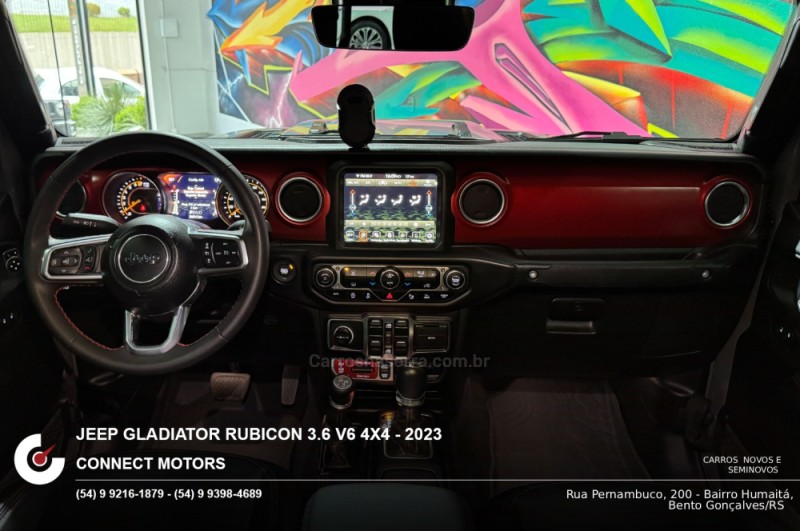 GLADIATOR 3.6 RUBICON V6 4X4 4P GASOLINA AUTOMÁTICO - 2023 - BENTO GONçALVES