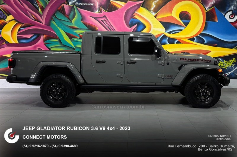 GLADIATOR 3.6 RUBICON V6 4X4 4P GASOLINA AUTOMÁTICO - 2023 - BENTO GONçALVES