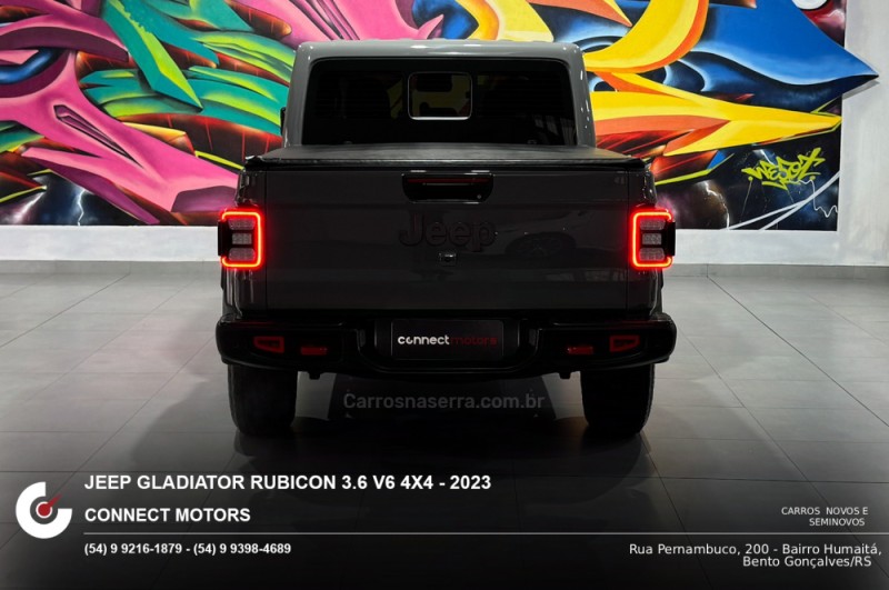 GLADIATOR 3.6 RUBICON V6 4X4 4P GASOLINA AUTOMÁTICO - 2023 - BENTO GONçALVES