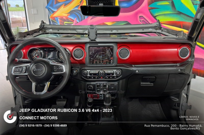 GLADIATOR 3.6 RUBICON V6 4X4 4P GASOLINA AUTOMÁTICO - 2023 - BENTO GONçALVES
