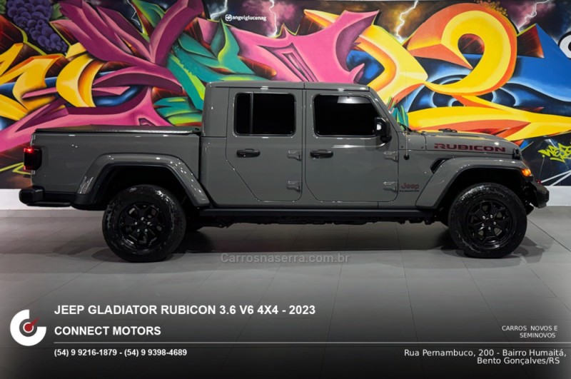 GLADIATOR 3.6 RUBICON V6 4X4 4P GASOLINA AUTOMÁTICO - 2023 - BENTO GONçALVES