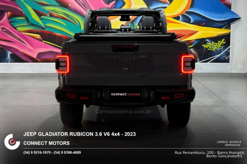 GLADIATOR 3.6 RUBICON V6 4X4 4P GASOLINA AUTOMÁTICO - 2023 - BENTO GONçALVES