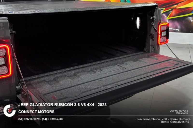 GLADIATOR 3.6 RUBICON V6 4X4 4P GASOLINA AUTOMÁTICO - 2023 - BENTO GONçALVES