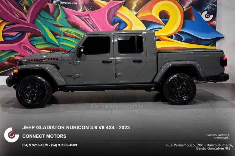 GLADIATOR 3.6 RUBICON V6 4X4 4P GASOLINA AUTOMÁTICO - 2023 - BENTO GONçALVES