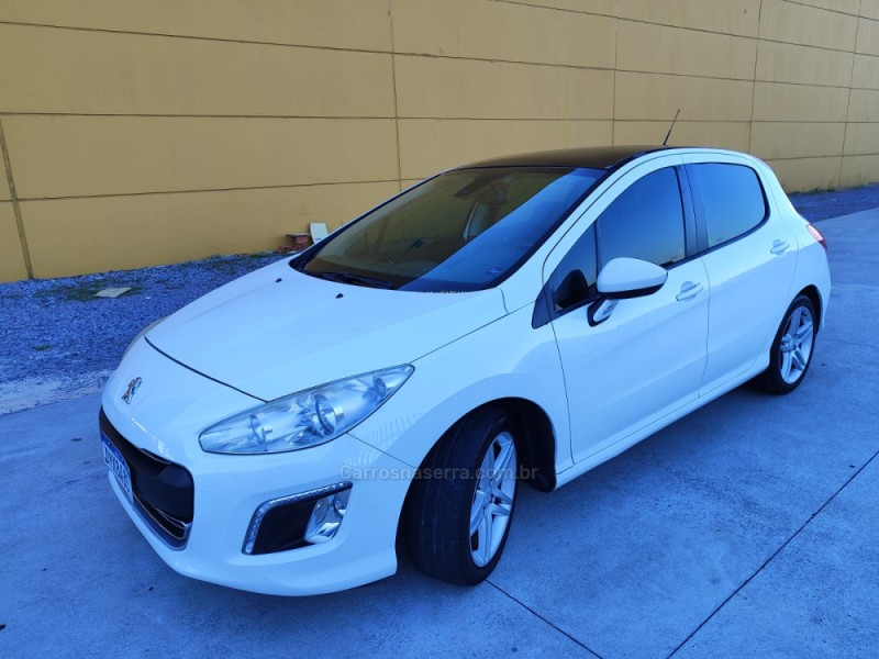 308 2.0 allure 16v flex 4p automatico 2014 farroupilha