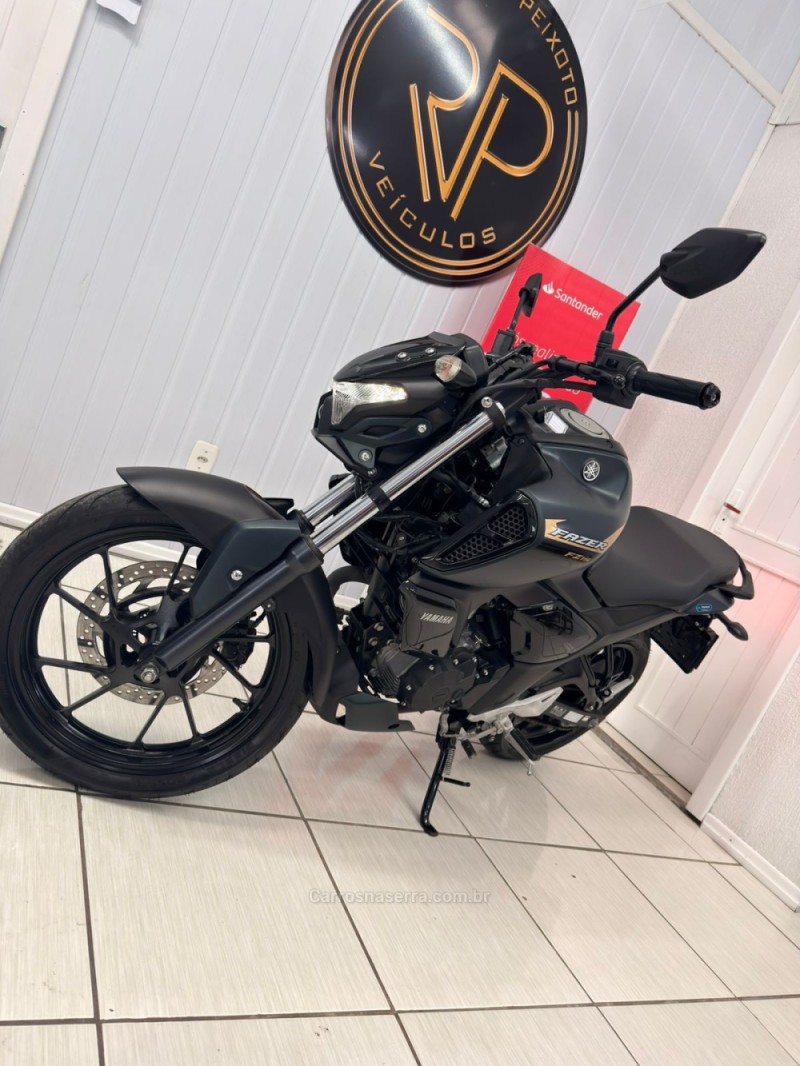 fazer fz15 abs connected 2025 canela