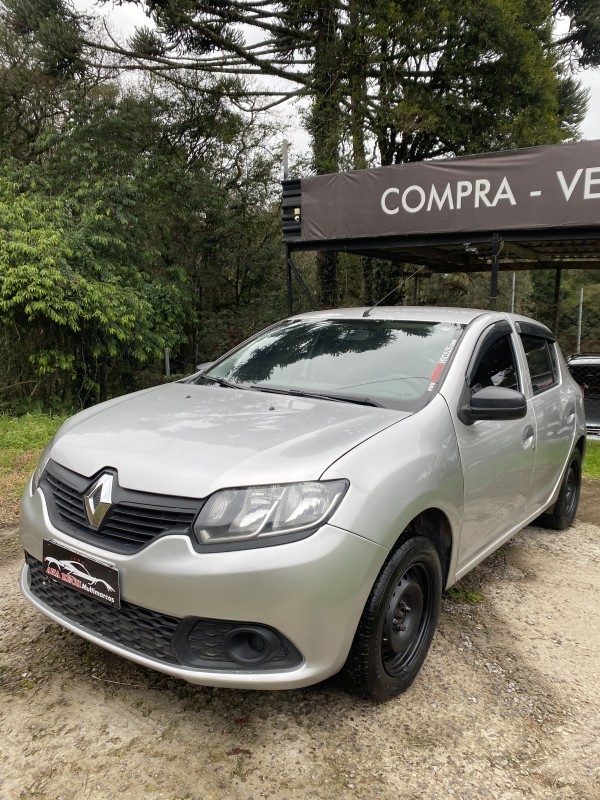 sandero 1.0 authentique 8v flex 4p manual 2018 caxias do sul