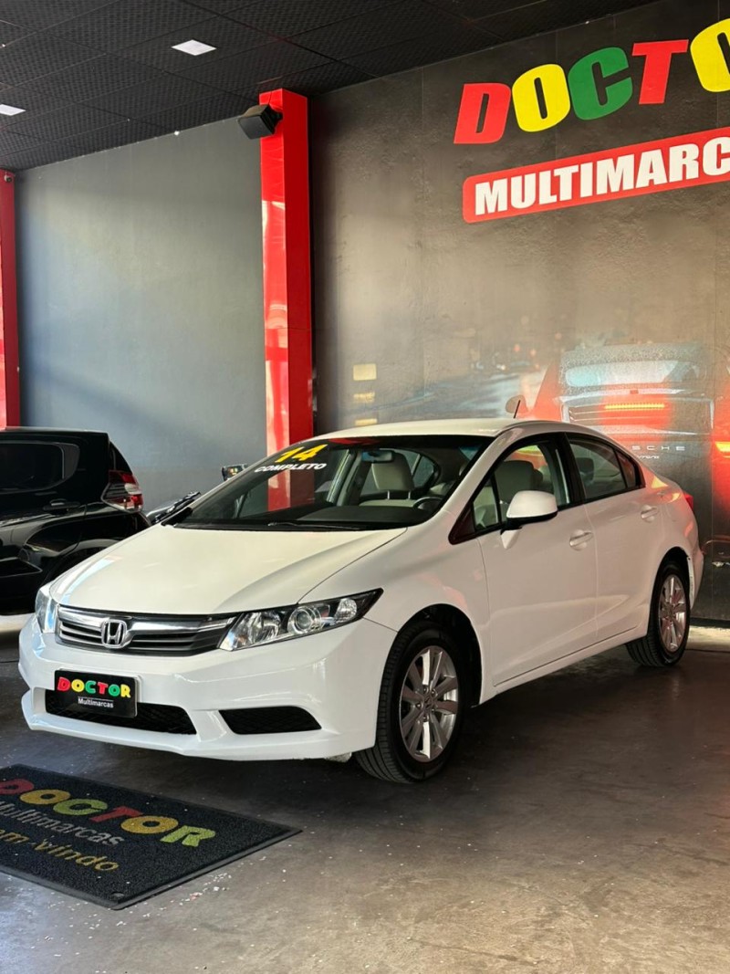 civic 1.8 lxs 16v flex 4p manual 2014 sao leopoldo
